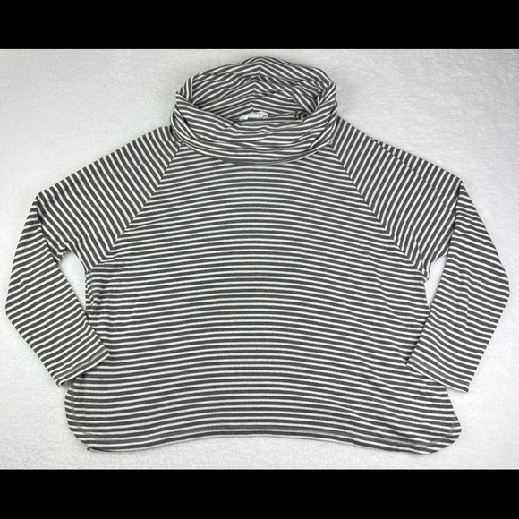 Jack by BB Dakota Sweaters - Jack By BB Dakota‎ Top Women's Size Large L Striped Cowl Neck Black White